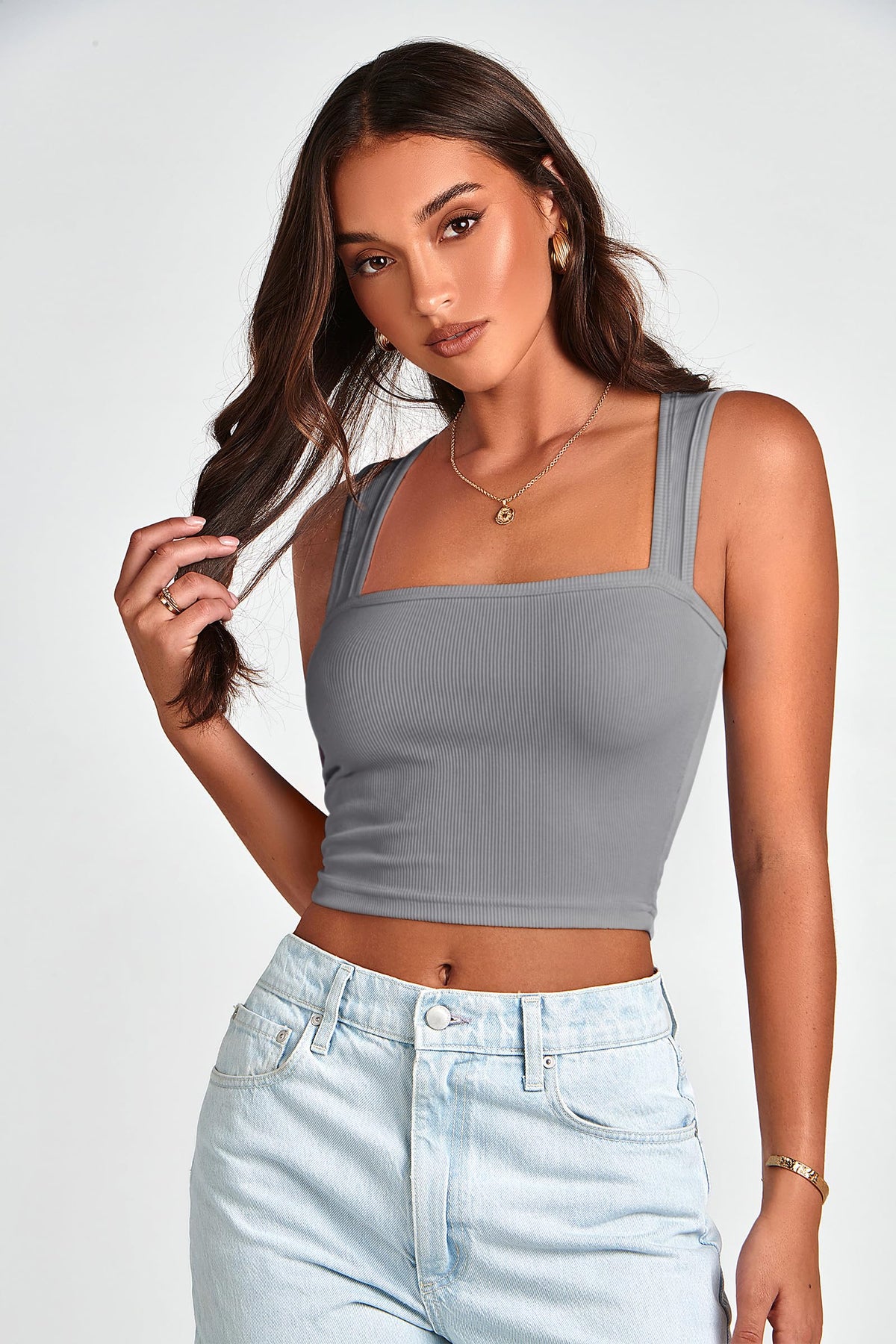 Basic Yoga Workout Crop Top 2 Pack