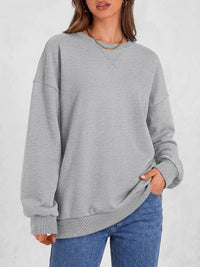 Classic Crewneck Ruched Waist Tee Shirts, Casual Fitted Cute Top, Soft Basic Layering, Y2k Fall Outfits, Fashion Clothing