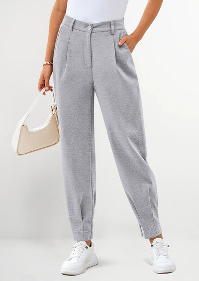 PRETTYGARDEN Womens Dress Pants Business Casual Trendy High Waisted Ankle Length Dressy Trousers Slacks Work Clothes