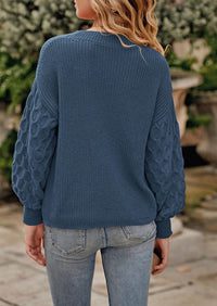 PRETTYGARDEN Women's Fall Pullover Sweater Casual Long Sleeve Loose Chunky Knit Tops Blouse Winter Fashion Clothing