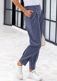 PRETTYGARDEN Womens Dress Pants Business Casual Trendy High Waisted Ankle Length Dressy Trousers Slacks Work Clothes