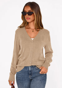 PRETTYGARDEN Women's Soft Winter Cardigan Sweaters Lightweight Knit Button Up Shrug Fall Sweater Tops PRETTYGARDEN