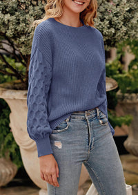 PRETTYGARDEN Women's Fall Pullover Sweater Casual Long Sleeve Loose Chunky Knit Tops Blouse Winter Fashion Clothing