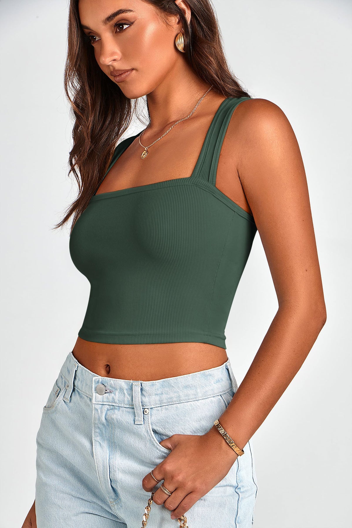 Basic Yoga Workout Crop Top 2 Pack