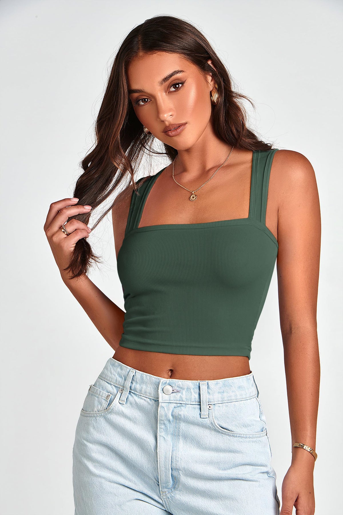 Basic Yoga Workout Crop Top 2 Pack