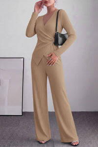 PRETTYGARDEN Women Fall 2 Piece LoungeWear Pant Sets