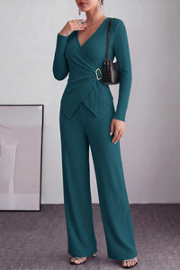 PRETTYGARDEN Women Fall 2 Piece LoungeWear Pant Sets