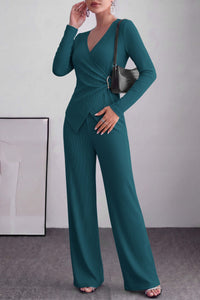 PRETTYGARDEN Women Fall 2 Piece LoungeWear Pant Sets