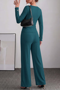 PRETTYGARDEN Women Fall 2 Piece LoungeWear Pant Sets