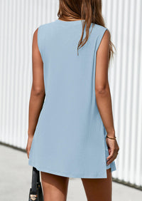 PRETTYGARDEN Women's Two Piece Lounge Set Summer Casual Oversized Shirts Biker Shorts Matching Airport Travel Outfit