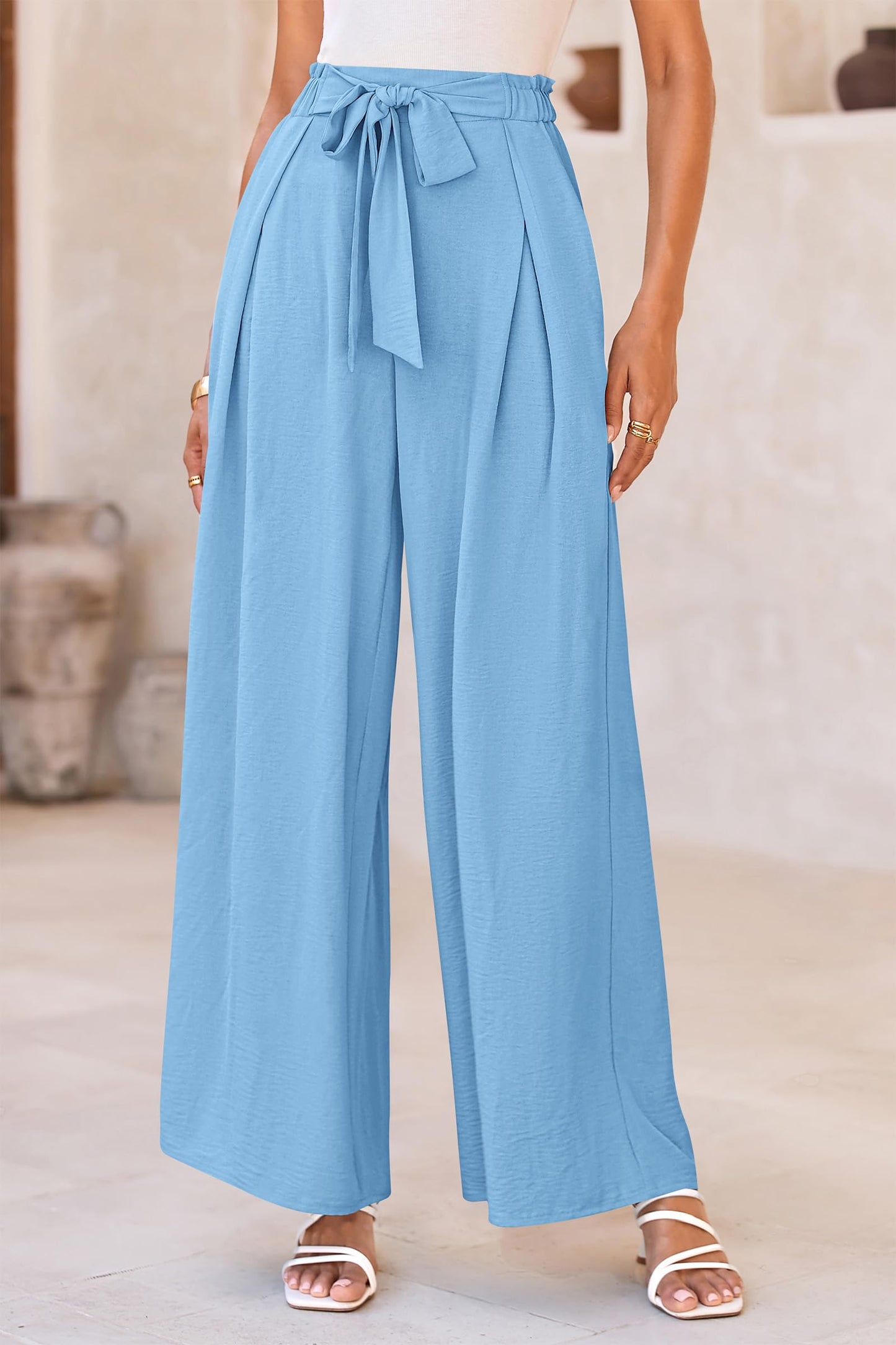 Wide Leg High Waisted Loose