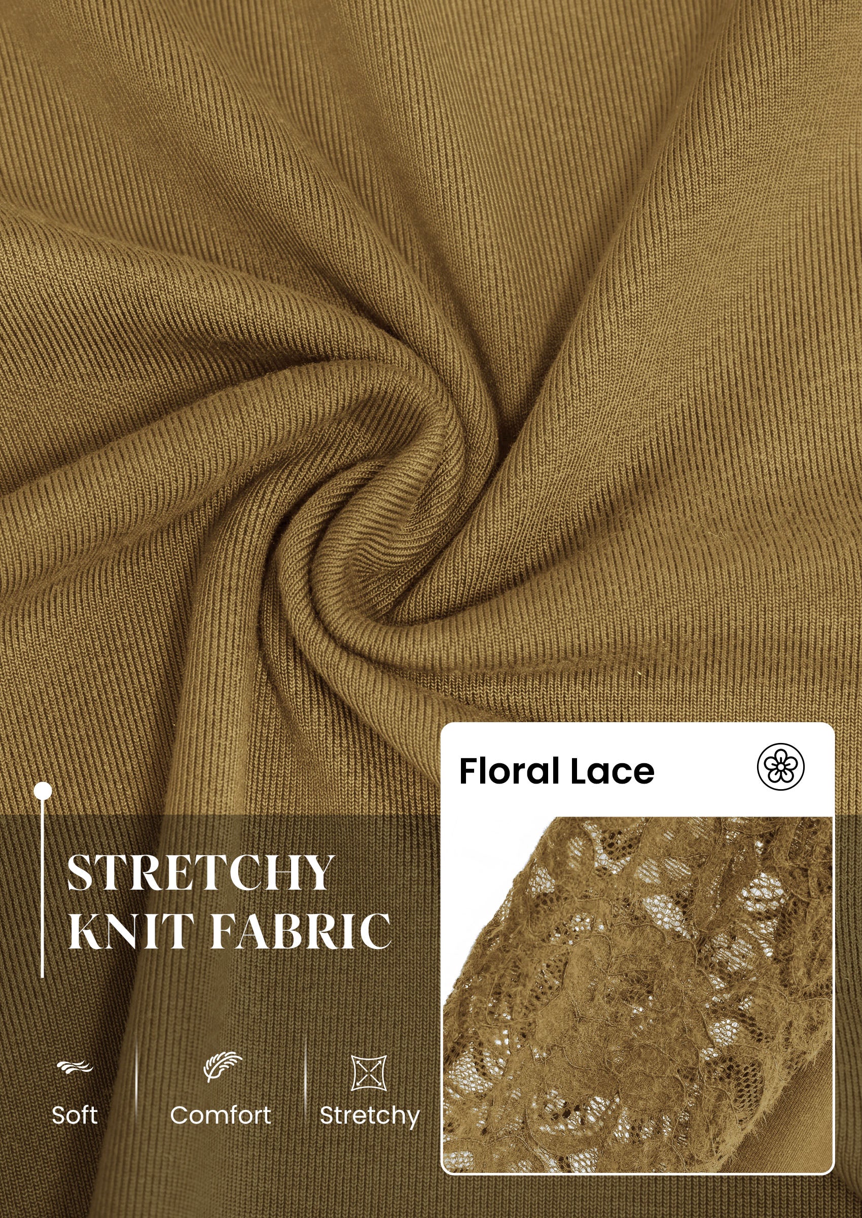 PRETTYGARDEN Sheer Lace Raglan Long Sleeve Shirts for Women | Soft Stretchy Knit,See Through Floral Sleeves,Crewneck Fitted Tshirts,Daily Going Out Tops,Office Layer,Fall Fashion Clothing