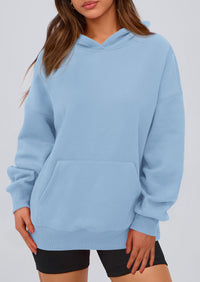 PRETTYGARDEN Womens Oversized Hoodies Fleece Hooded Sweatshirts Long Sleeve Pullover Tops Fall Outfits Winter Clothes