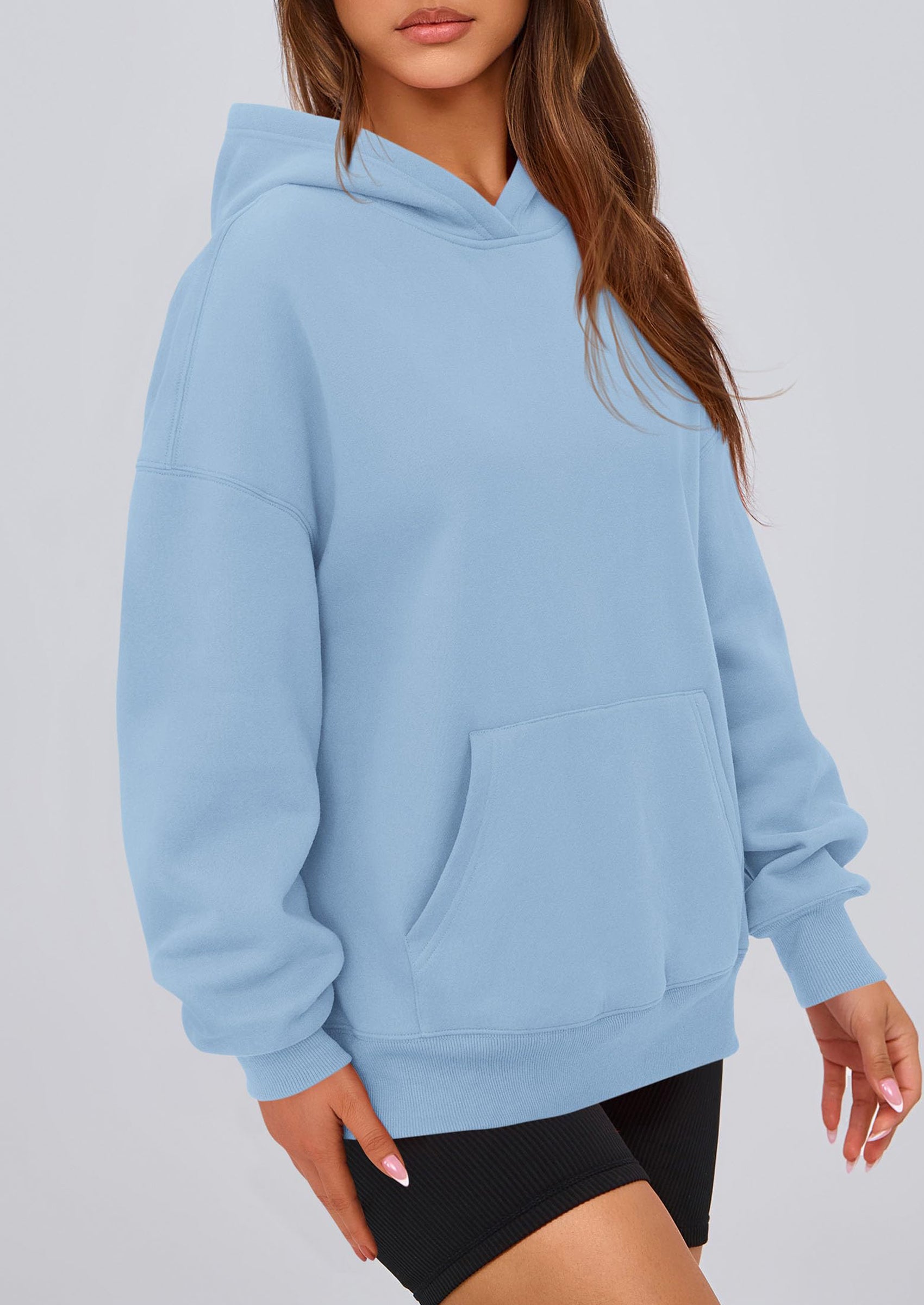 PRETTYGARDEN Womens Oversized Hoodies Fleece Hooded Sweatshirts Long Sleeve Pullover Tops Fall Outfits Winter Clothes