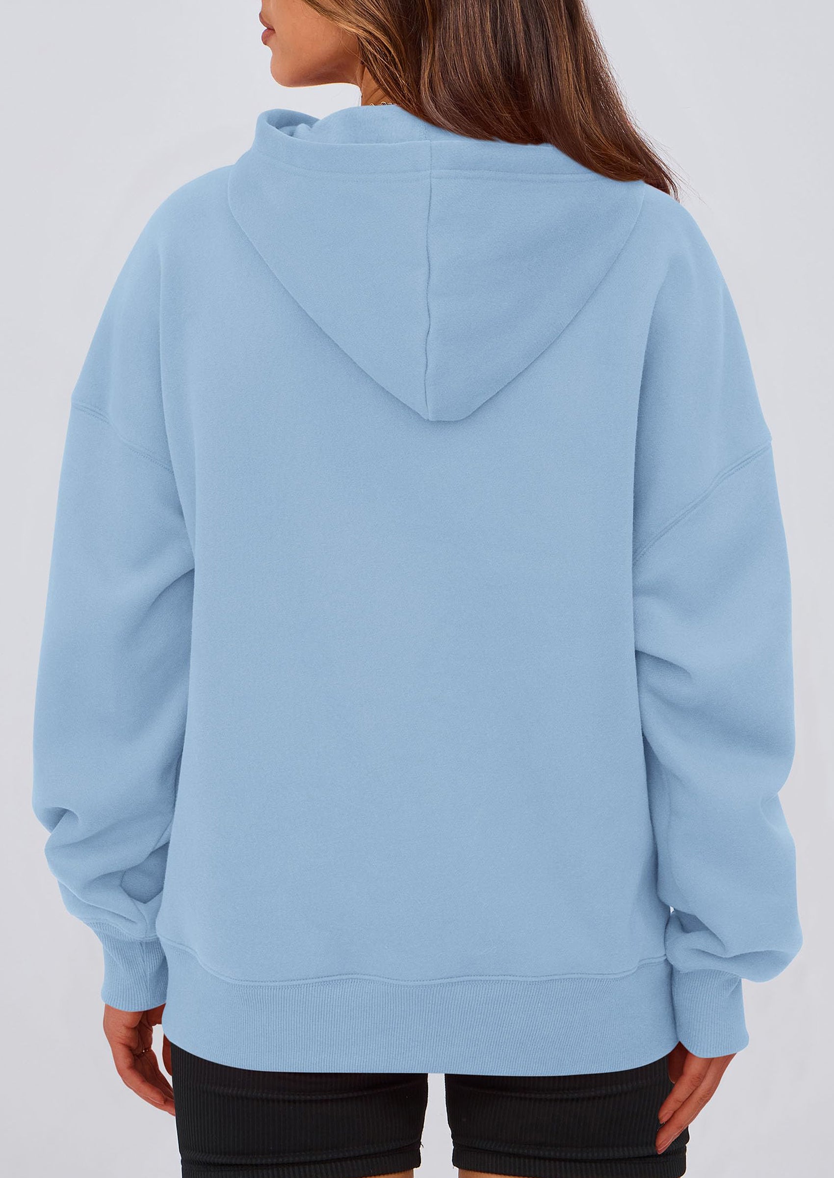 PRETTYGARDEN Womens Oversized Hoodies Fleece Hooded Sweatshirts Long Sleeve Pullover Tops Fall Outfits Winter Clothes