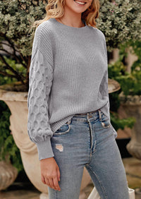 PRETTYGARDEN Women's Fall Pullover Sweater Casual Long Sleeve Loose Chunky Knit Tops Blouse Winter Fashion Clothing