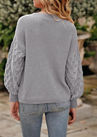 PRETTYGARDEN Women's Fall Pullover Sweater Casual Long Sleeve Loose Chunky Knit Tops Blouse Winter Fashion Clothing