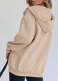 PRETTYGARDEN Women's Zip Up Y2K Hoodies Casual Long Sleeve Sweatshirts Fall Spring Track Jackets with Pockets