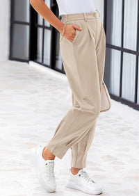 PRETTYGARDEN Womens Dress Pants Business Casual Trendy High Waisted Ankle Length Dressy Trousers Slacks Work Clothes