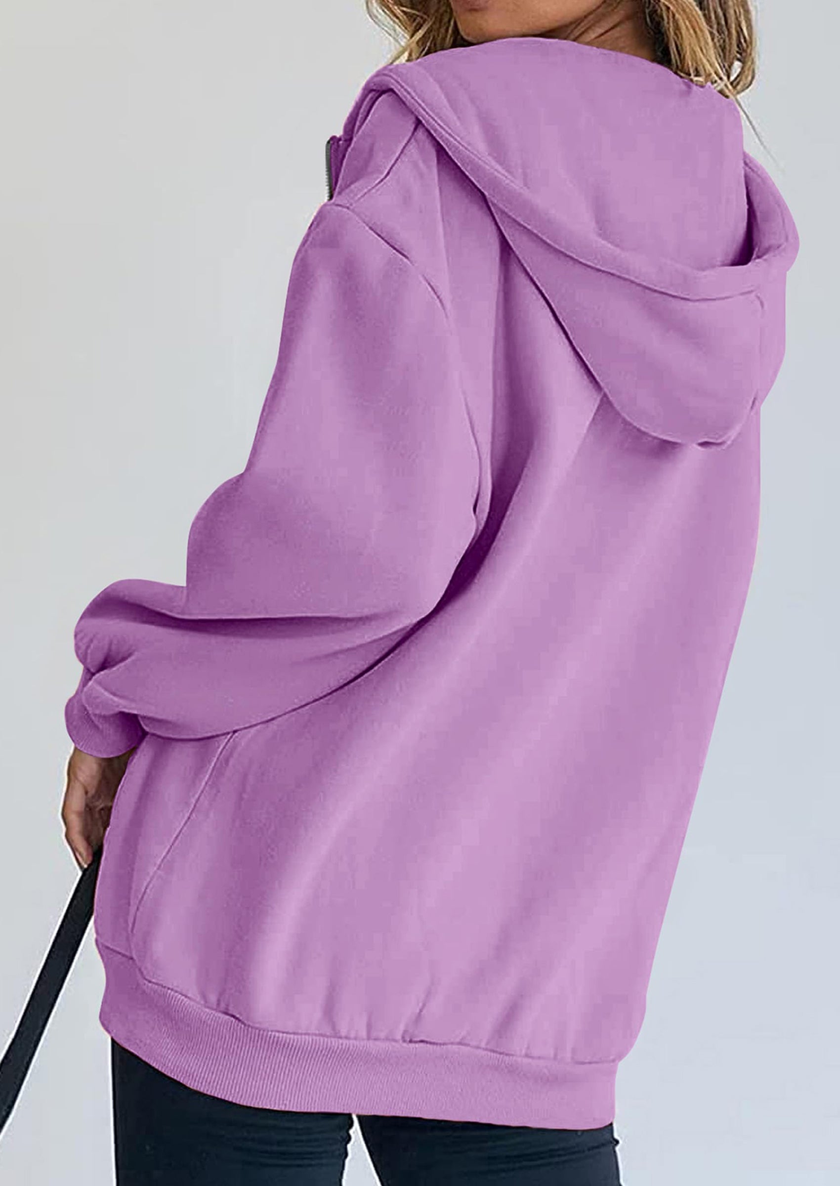 PRETTYGARDEN Women's Zip Up Y2K Hoodies Casual Long Sleeve Sweatshirts Fall Spring Track Jackets with Pockets