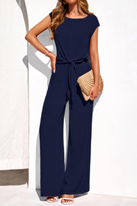 PRETTYGARDEN Women 2 Piece Lounge Sets Casual Summer Outfits Cap Sleeve Strappy Crop Tops Wide Leg Pant Tracksuit PRETTYGARDEN