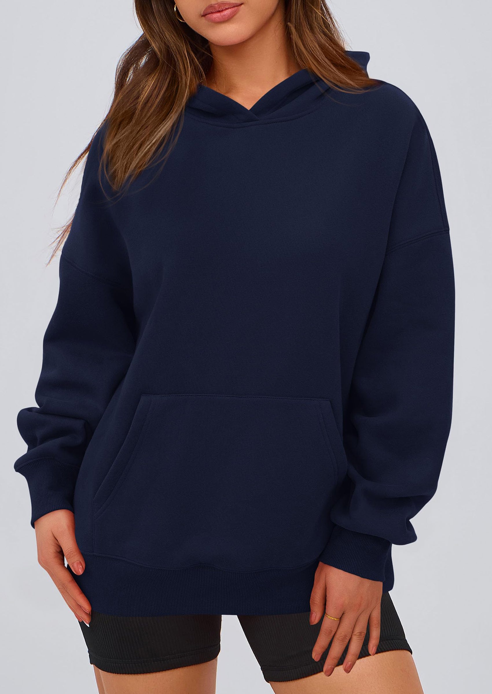 PRETTYGARDEN Womens Oversized Hoodies Fleece Hooded Sweatshirts Long Sleeve Pullover Tops Fall Outfits Winter Clothes