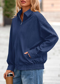 PRETTYGARDEN Women's Faux Suede Motorcycle Jacket Trendy Fall Fashion Oversized Zip Up Coats Winter Clothes Outerwear