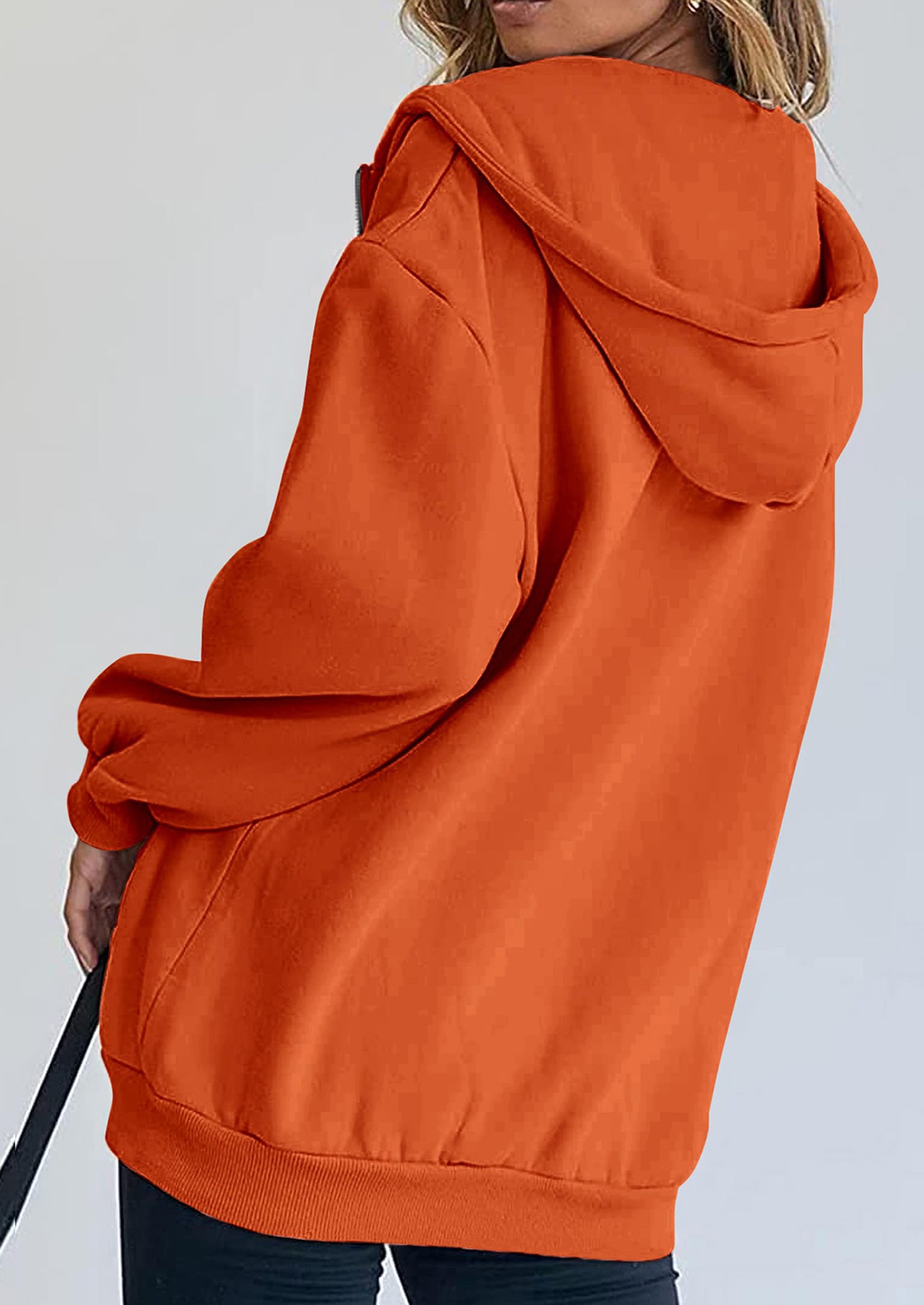 PRETTYGARDEN Women's Zip Up Y2K Hoodies Casual Long Sleeve Sweatshirts Fall Spring Track Jackets with Pockets