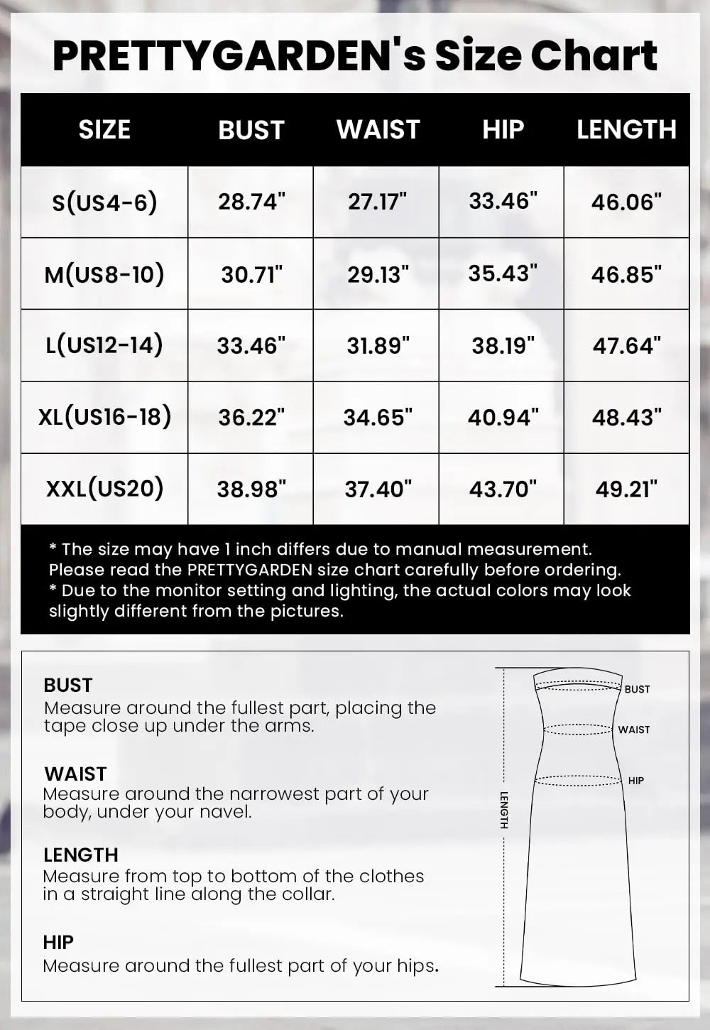 PRETTYGARDEN Women's Bodycon Maxi Tube Dress Ribbed Strapless Side Slit Long Going Out Casual Elegant Party Dresses - PRETTYGARDEN