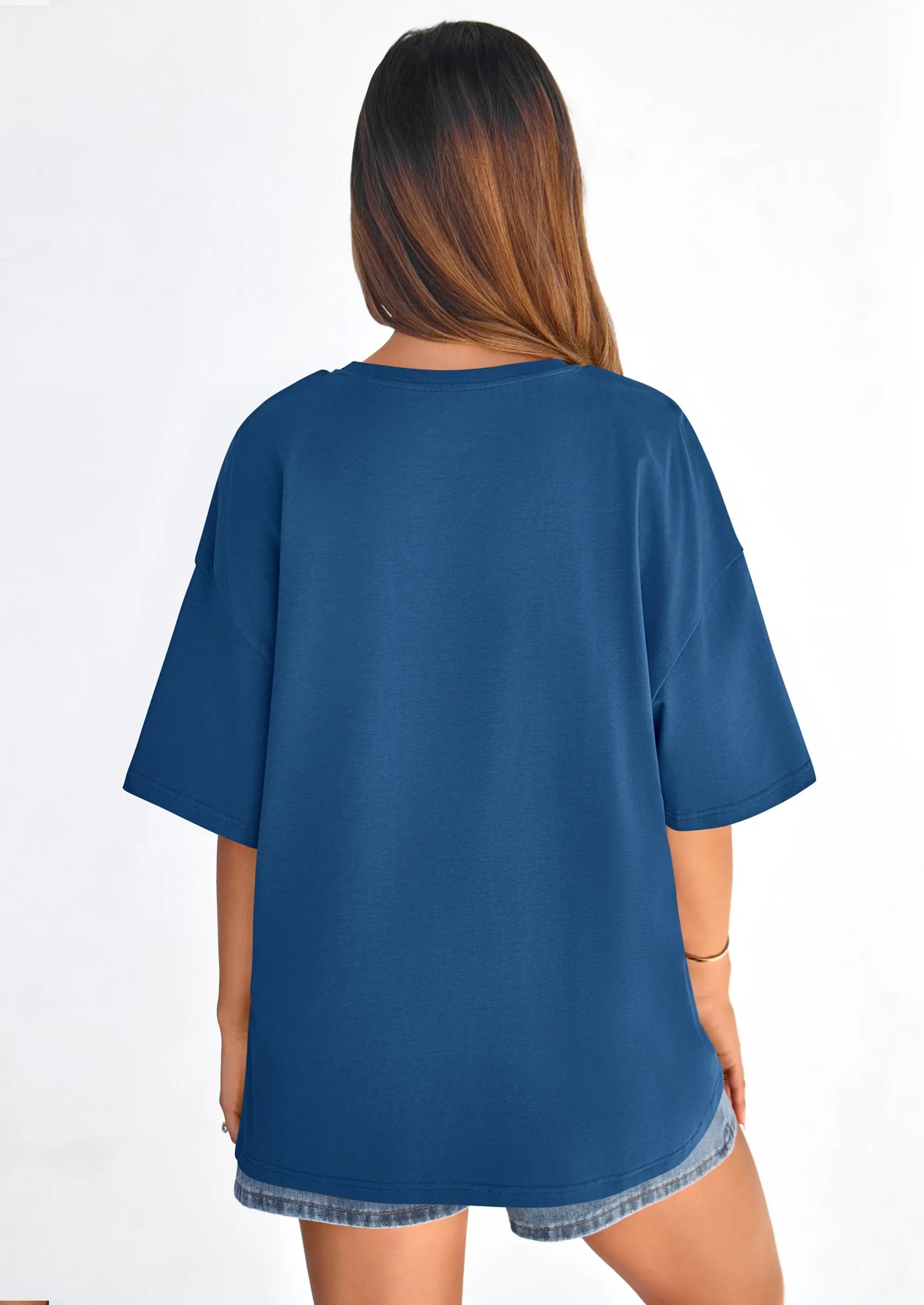 PRETTYGARDEN Women's Spring Going Out Tops Casual Short Sleeve Crewneck Loose Fit Basic Cute Tee Shirts Summer Outfits PRETTYGARDEN