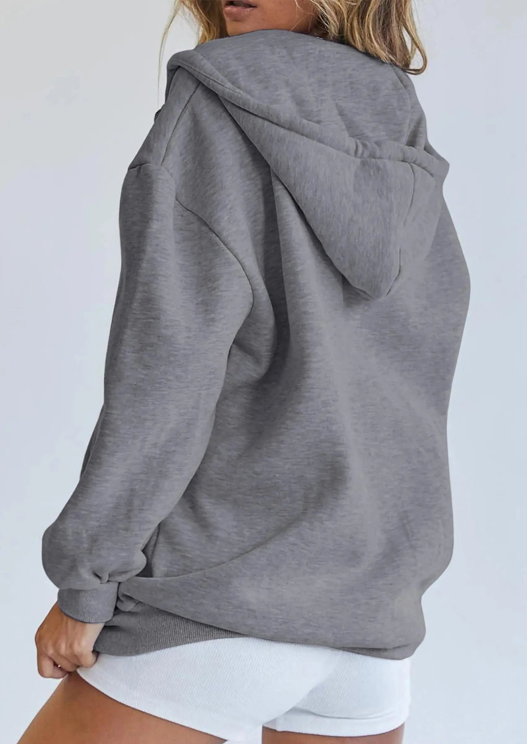 PRETTYGARDEN Women's Zip Up Y2K Hoodies Casual Long Sleeve Sweatshirts Fall Spring Track Jackets with Pockets PRETTYGARDEN