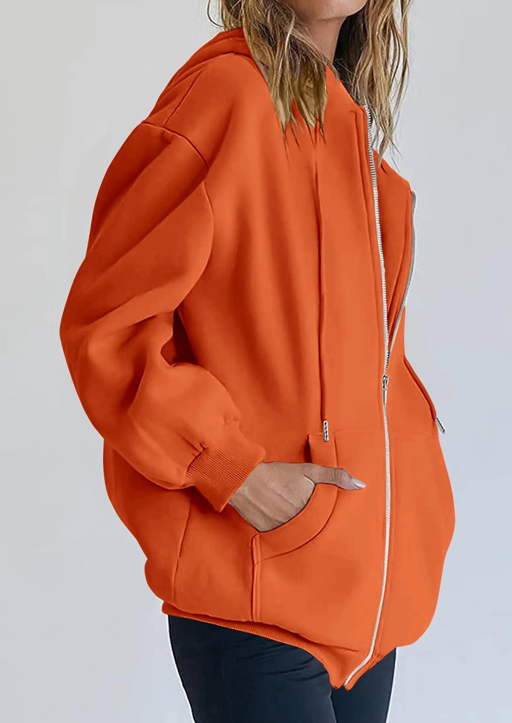PRETTYGARDEN Women's Zip Up Y2K Hoodies Casual Long Sleeve Sweatshirts Fall Spring Track Jackets with Pockets PRETTYGARDEN