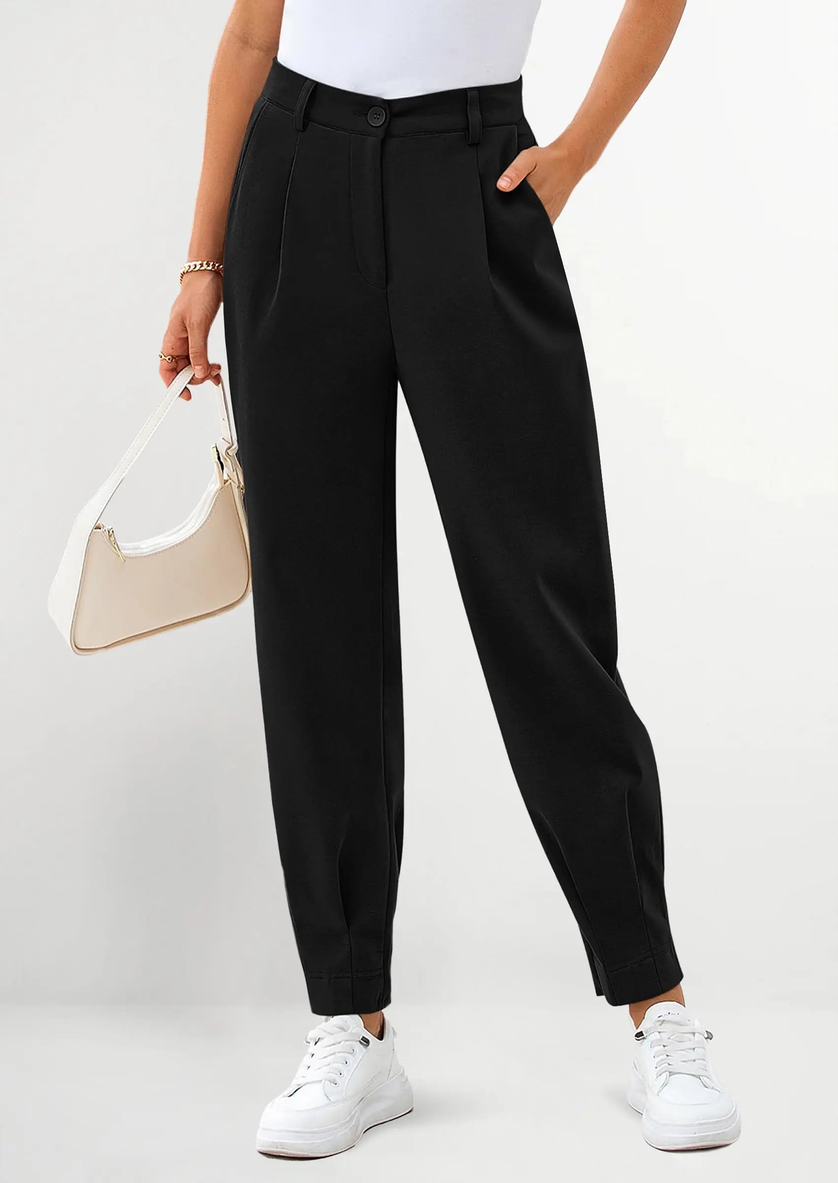 PRETTYGARDEN Womens Dress Pants Business Casual Trendy High Waisted An PRETTYGARDEN Womens Dress Pants Business Casual Trendy High Waisted An