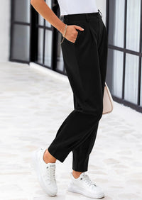 PRETTYGARDEN Womens Dress Pants Business Casual Trendy High Waisted Ankle Length Dressy Trousers Slacks Work Clothes - PRETTYGARDEN