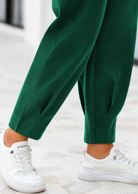 PRETTYGARDEN Womens Dress Pants Business Casual Trendy High Waisted Ankle Length Dressy Trousers Slacks Work Clothes - PRETTYGARDEN