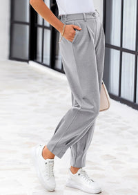 PRETTYGARDEN Womens Dress Pants Business Casual Trendy High Waisted Ankle Length Dressy Trousers Slacks Work Clothes PRETTYGARDEN