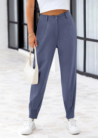 PRETTYGARDEN Womens Dress Pants Business Casual Trendy High Waisted Ankle Length Dressy Trousers Slacks Work Clothes PRETTYGARDEN