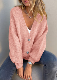 PRETTYGARDEN Cardigan Sweaters for Women Trendy Fall Long Sleeve Button Down Oversized Chunky Knit Sweater Outerwear