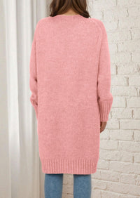 PRETTYGARDEN Fall Long Sleeve Cardigan Sweaters for Women Trendy Winter Open Front Loose Knitted Cardigans with Pockets