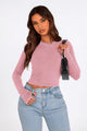 Long Sleeve Crop Tops Y2K Fashion Clothes Basic Slim Fit Tee Shirts Blouse