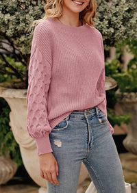 PRETTYGARDEN Women's Fall Pullover Sweater Casual Long Sleeve Loose Chunky Knit Tops Blouse Winter Fashion Clothing