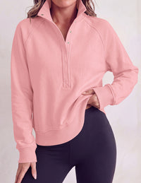 PRETTYGARDEN Women's Fall Trendy Oversized Sweatshirts | Comfy Ribbed Fabric, Raglan Long Sleeve Collared; Button Up Henley Pullover Blouse, Casual Workout Tops, Y2K Fashion Clothing