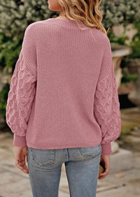 PRETTYGARDEN Women's Fall Pullover Sweater Casual Long Sleeve Loose Chunky Knit Tops Blouse Winter Fashion Clothing