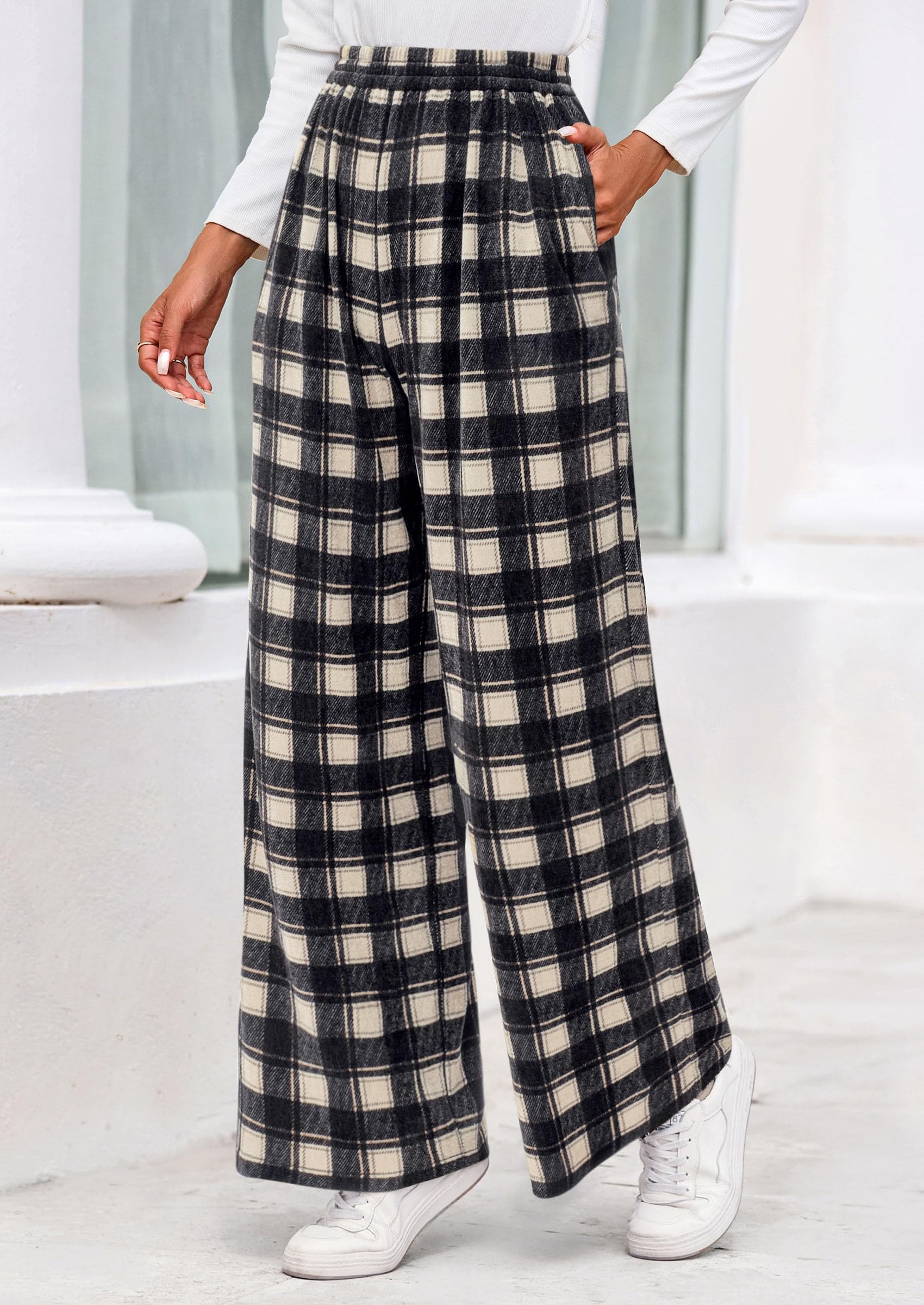 high waisted palazzo dress pants Madam Mystique Isa Black High Waist Palazzo Pants Small