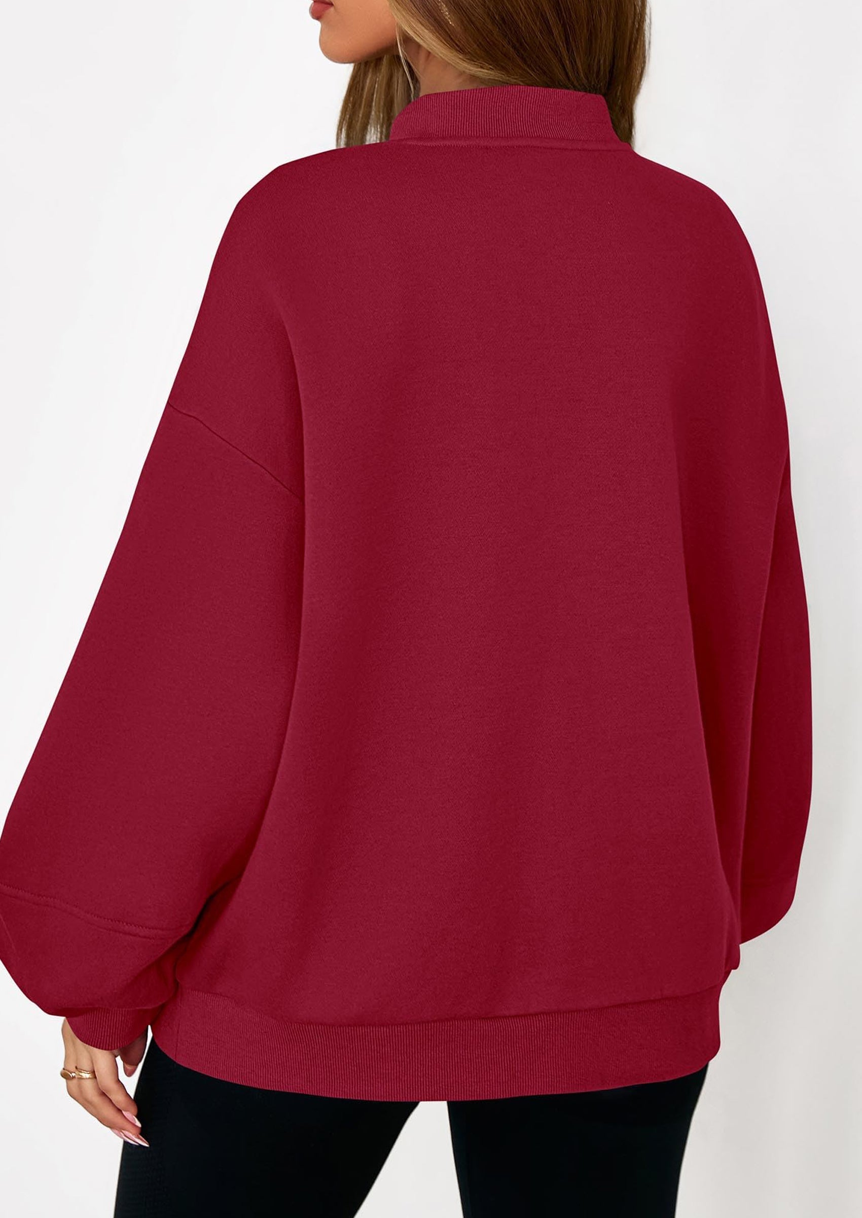 KIRUNDO Oversized Sweatshirt for Women Zip Up Bomber Jacket Fall Fashion Casual Long Sleeve Outerwear Winter Outfits PRETTYGARDEN