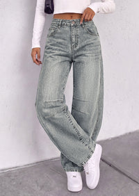 PRETTYGARDEN Womens Bootcut Denim Jeans Wide Leg Pants | Stretchy, High Waisted Rise, Flare Bell Bottom, Pockets, Trendy Casual, Going Out Outfits, Fall Winter Fashion Clothing
