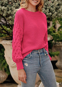 PRETTYGARDEN Women's Fall Pullover Sweater Casual Long Sleeve Loose Chunky Knit Tops Blouse Winter Fashion Clothing