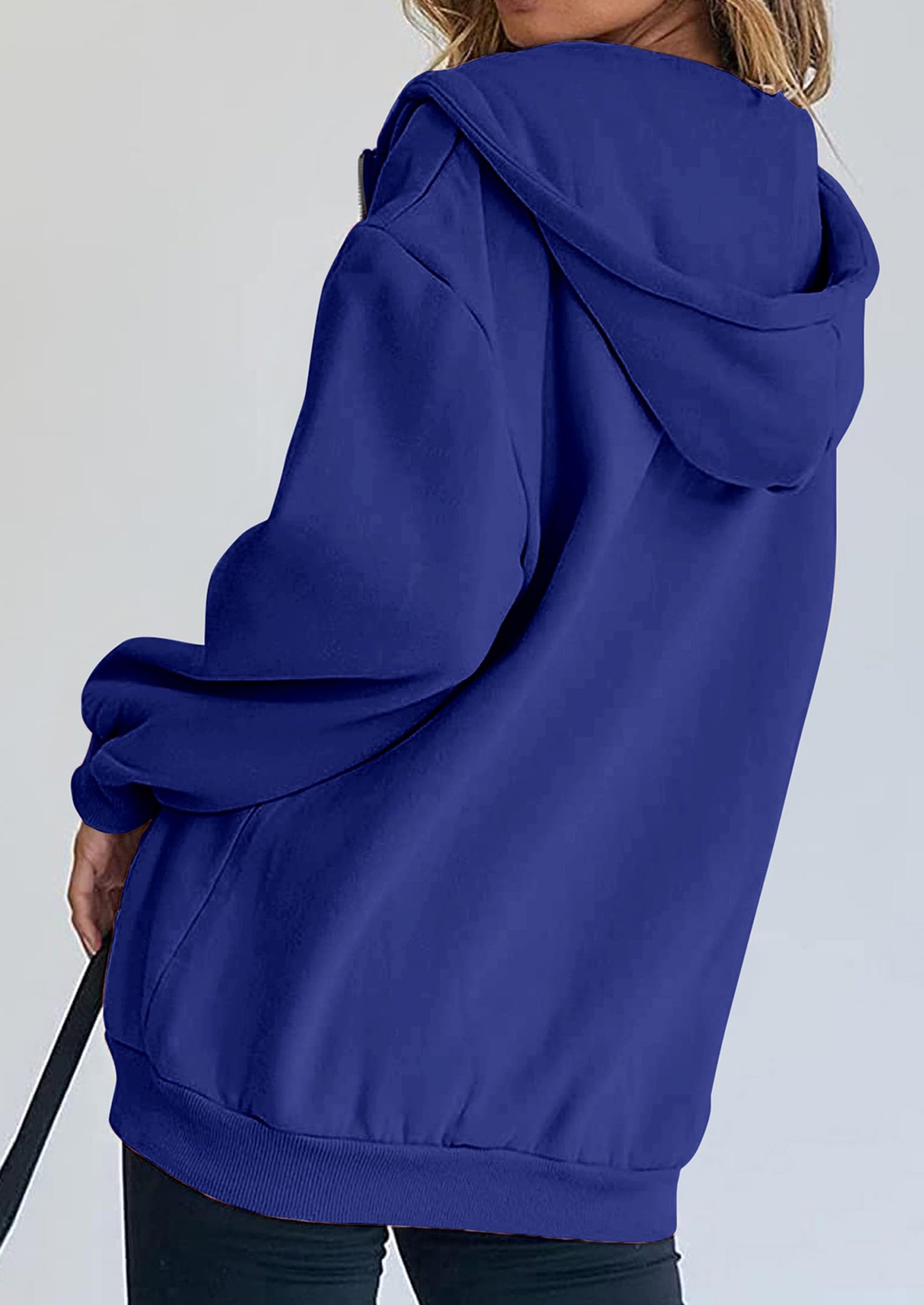 PRETTYGARDEN Women's Zip Up Y2K Hoodies Casual Long Sleeve Sweatshirts Fall Spring Track Jackets with Pockets