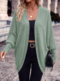 PRETTYGARDEN Batwing Long Sleeve Lightweight Cardigan Sweaters for Women | Batwing Sleeve Long Cardigans, Loose Fit Soft Ribbed Knit Light Weight Sweater, Early Fall Fashion Streetwear, Travel Outfits