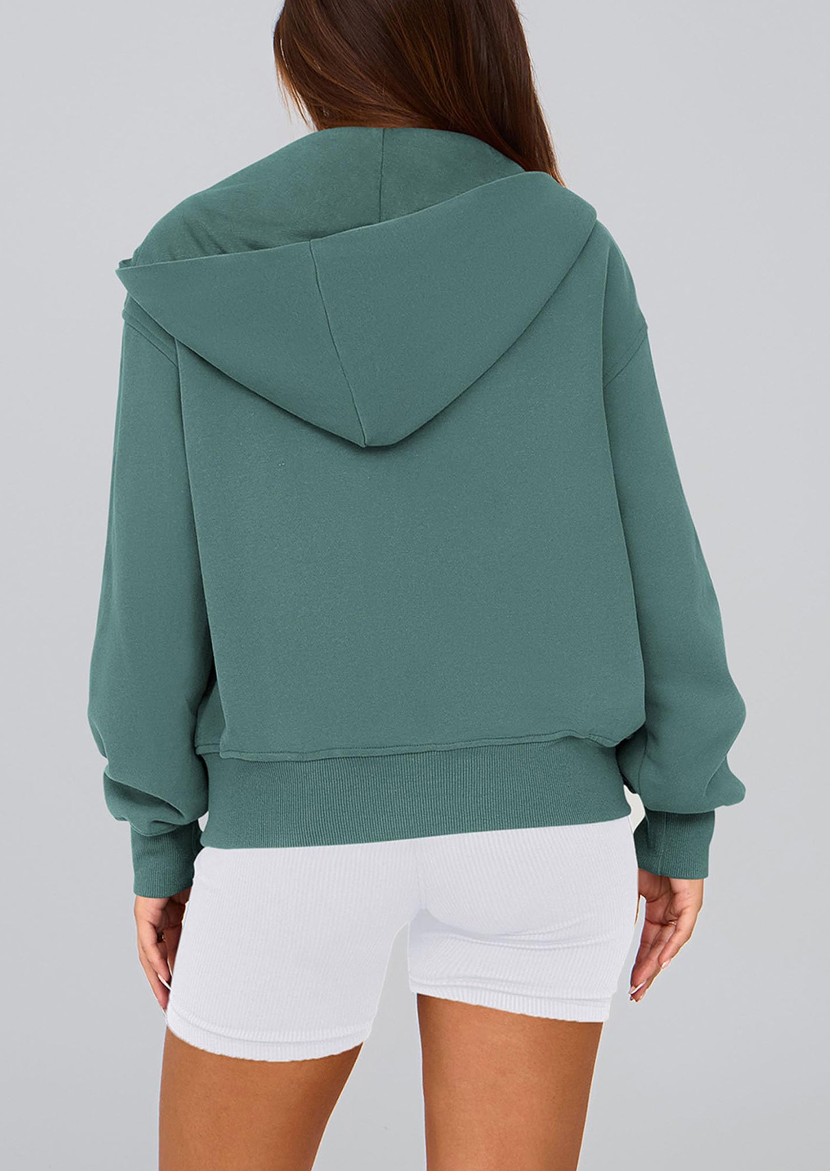 PRETTYGARDEN Hoodies For Women Sweatshirt Zip Up Hoodie Fall Fashion Trendy Long Sleeve Jackets Winter Clothing Outfits